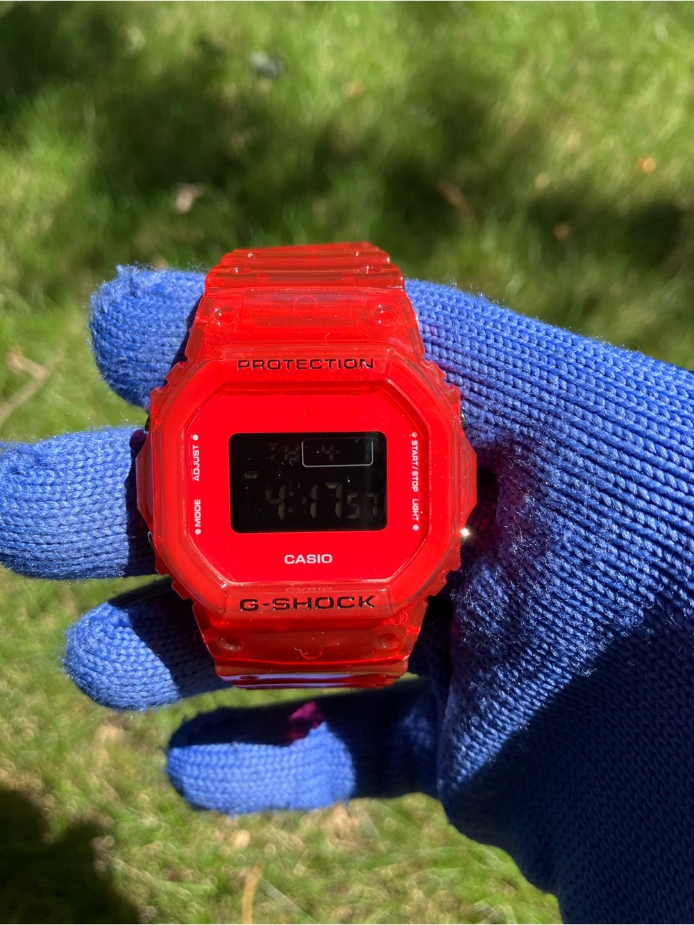 Custom G Shock Red Dw5600 Style